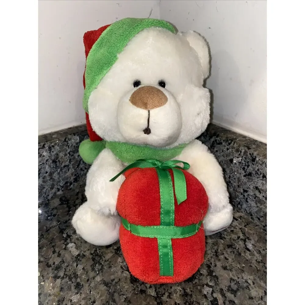 Animated Christmas Bear Sings 